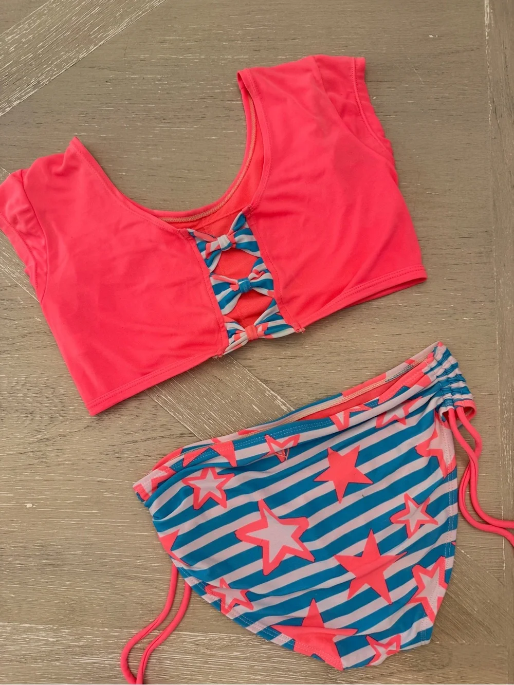 Justice & Wonder Nation Bikini Swimsuits Girls 10 and 10/12